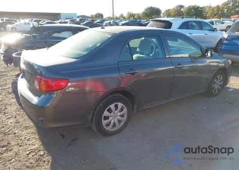 2009 Toyota Corolla Le from USA, damaged, VIN JTDBL40E699074874
